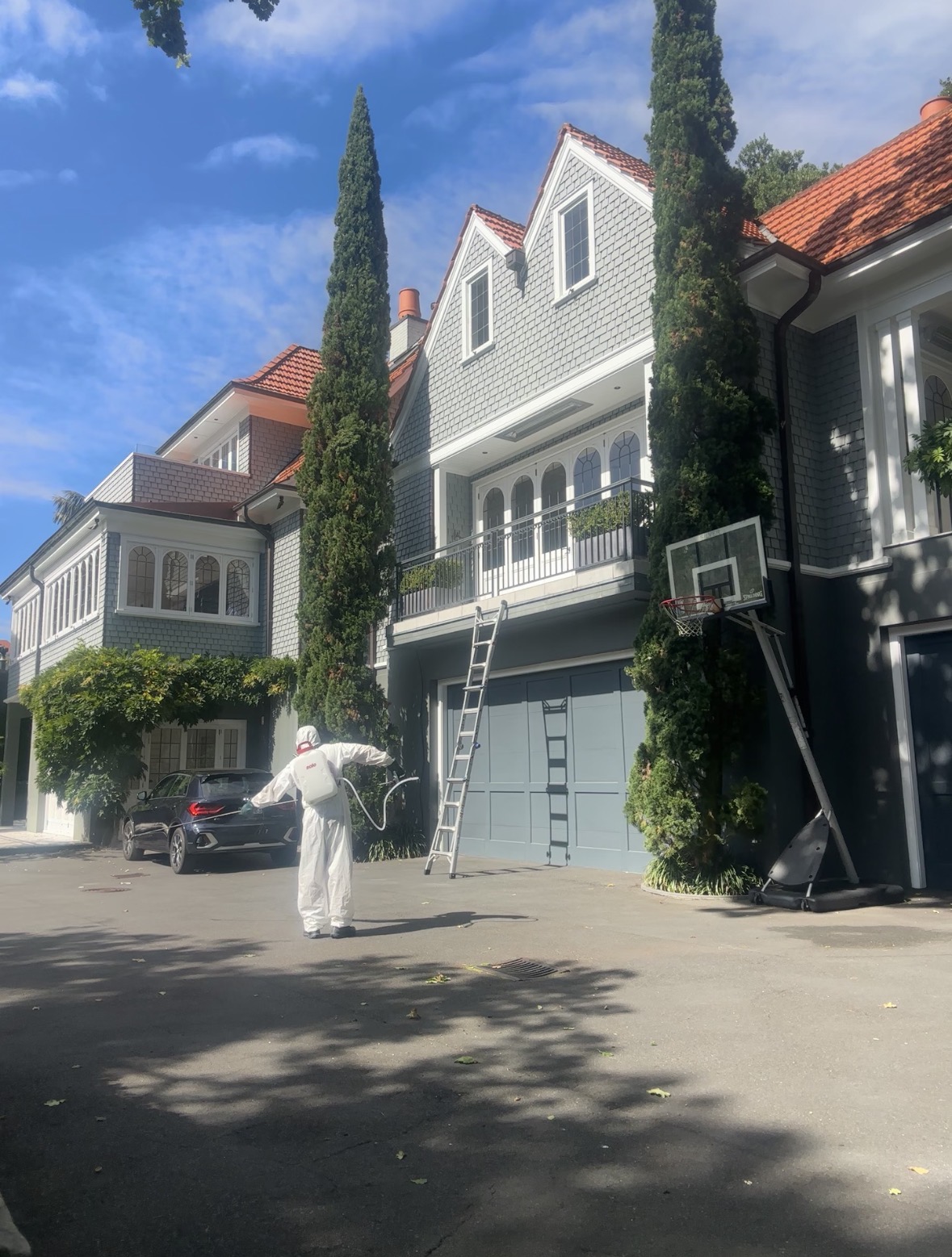 Pest OFF Company technician treating a residential property in Auckland